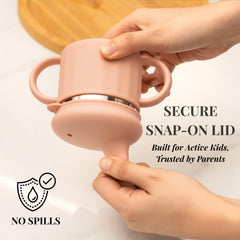 SELECTSHEN spill-proof spout helps minimize spills during meals and playtime.