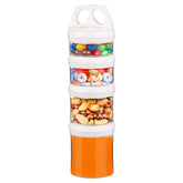 SELEWARE portable stackable snack containers show on-the-go organization and easy access