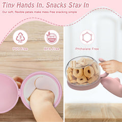 SELEWARE transparent cup view to see snacks at a glance.