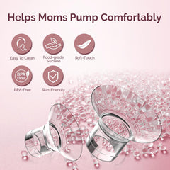 semai flange insert 15mm pack compatible with multiple brands for cushioned, irritation-free pumping.