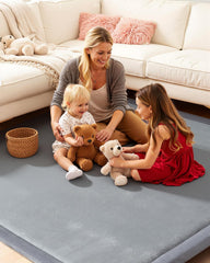 SEPARO mat is 1.3-inch-thick foam for cushioned playtime.