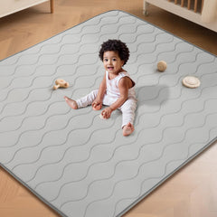 SEPARO baby play mat laid flat in a nursery for spacious play