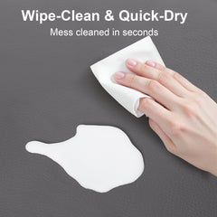 SEPARO baby play mat grey waterproof removable cover being attached