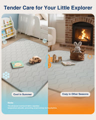 SEPARO foldable mat design demonstrates easy storage and travel suitability.