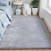 SEPARO Thick Baby Play Mat on floor with plush surface for cozy tummy time