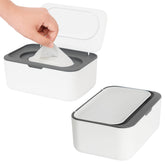Seposeve 2-pack wipe dispensers shown front view for easy one-handed access.