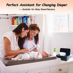 Seposeve 2Pack Wipes Dispenser top concave lid holds small items and protects wipes.