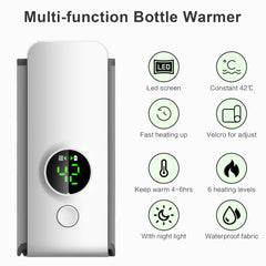 SEPSUMMER battery-powered warming demonstrates cordless heat on the move.