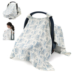 SERAPHY car-seat-cover provides breathable protection for on-the-go babies