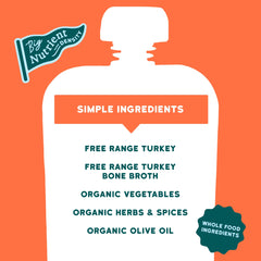 Serenity Kids bone broth ingredient closeup highlights easy to digest protein