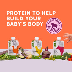 Serenity Kids breast-milk-inspired macros puree texture for balanced feeding.