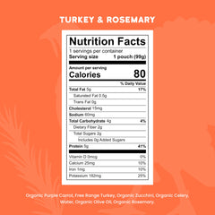 Serenity Kids organic carrot zucchini puree image highlighting veggie nutrition for toddlers.