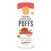 Serenity Kids tomato-herbs puffs pack—grain-free snack for babies 6 months and up