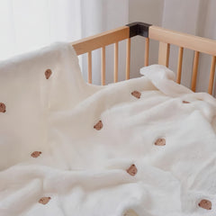 SEVDO Ultra Soft Embroidery Cozy blanket care instructions demonstrate easy machine wash
