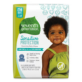 Seventh Generation Baby Wipes Refill with tape-seal closure for easy, mess-free refills.