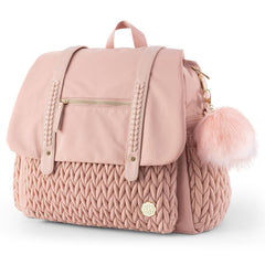 SEWBOO diaper bag backpack open layout showcases adaptable organization for daily use