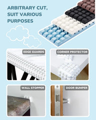 Seyossbe customizable corner bumper lets you tailor fit to furniture shapes.