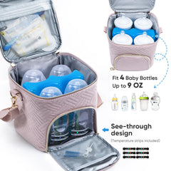 SFYBYHEART bag side pocket for storage and easy transport