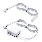 SGEOYPIL DXR-8 charger with 9.8ft cable for flexible baby monitor charging.