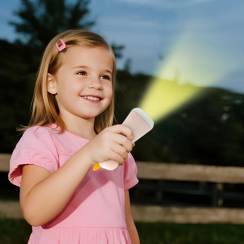 ShaArkMango flashlight-night-light for kids offering safe, cozy play and easy access in dark spaces