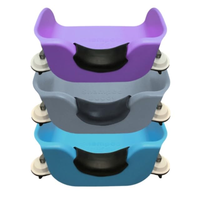 Shampoo Buddy basin sink-drain view demonstrates easy drain-to-sink flow for kids