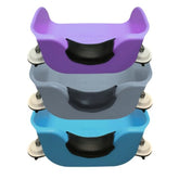 Shampoo Buddy basin sink-drain view demonstrates easy drain-to-sink flow for kids