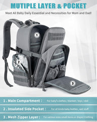 SHARKMOUTH breathable suspension and 3D back padding for long hikes