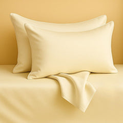 Shashwat Bedding toddler pillowcases pack of 2 in ivory showing soft, premium fabric and multiple-use potential