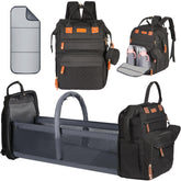 Shengmeister diaper bag backpack design shows organized storage for busy parents.