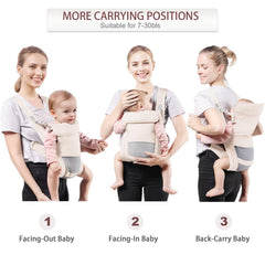 Shiaon baby carrier adjustable strap close-up demonstrates personalized fit.