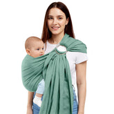 Shiaon baby ring sling cotton texture for breathable comfort