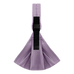 Shiaon baby sling carrier front view shows compact design for easy daily carrying
