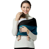 Shiaon baby wrap soft cotton closeup showing breathable fabric for cozy newborn comfort.