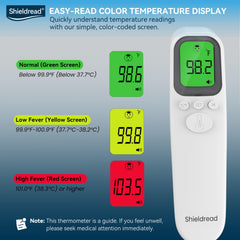Shieldread thermometer delivers one-second readings for busy mornings.