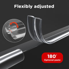 SHIISEWE transparent edge protectors preserve the furniture's original look.