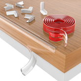 SHIISEWE clear corner protector covers four corners to prevent bumps.