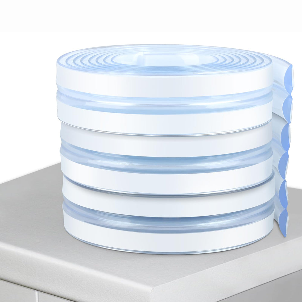 SHIISEWE baby-proofing edge strip on a clear 0.4in corner for kid-safe play areas.