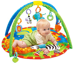 SHINING CROWN by EMILYSTORES arched-frame gym enables safe, versatile early-play sessions.