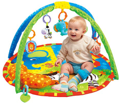 SHINING CROWN by EMILYSTORES washable plush-toy play mat for easy cleaning and portability.