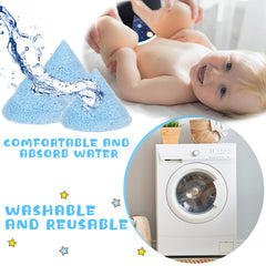 ShinyMatch baby boy pee shield interior velvet feels soft and absorbent.