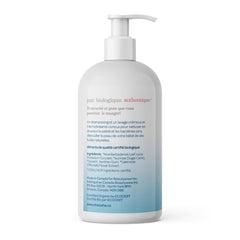 Shoosha creamy lather image shows hydrating wash that respects natural oils