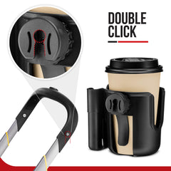 Shopperals hook-on design demonstrates tool-free attachment for quick setup.
