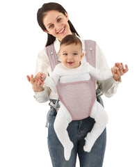 Shsyue Baby Carrier Wrap face-in position highlighting hip-friendly design