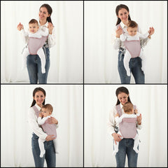 Shsyue Baby Carrier Wrap face-out position for curious baby during strolls
