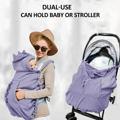 Shsyue stroller cover providing wind protection and sun shading for peaceful walks.