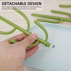 SHxxyljh bottle drying rack detachable branches offer flexible drying configurations.