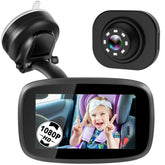 Shybaby 1080P baby car mirror display for clear rear view while driving