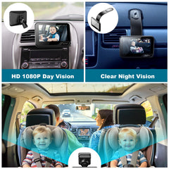 Shynerk Monitor 1080P night vision for clear baby view at night
