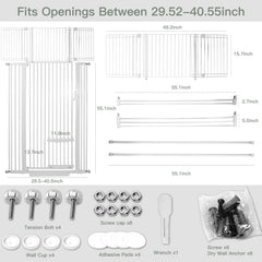 Shyujajie cat door feature highlights convenient pet passage within the gate.