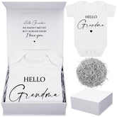 Shyyween Hello Grandma baby bodysuit ideal for a precious pregnancy reveal photos